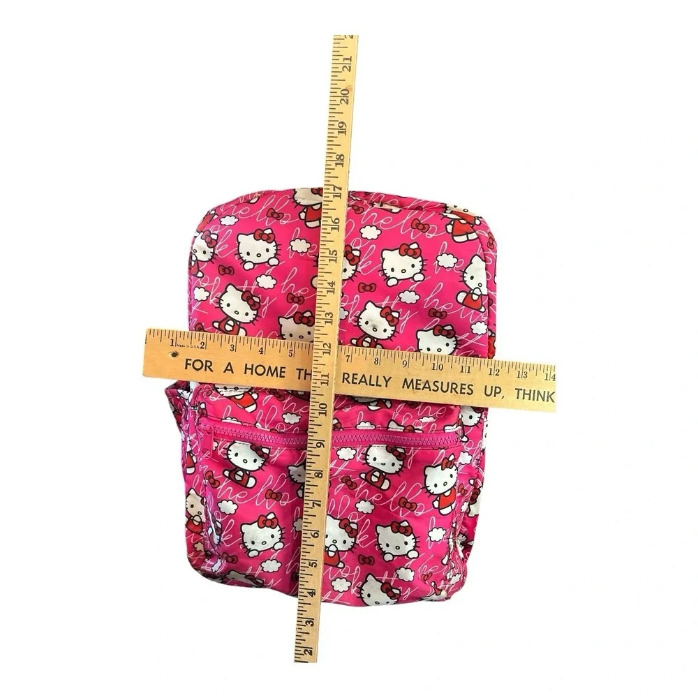 Hello‎ Kitty Pink Backpack School Travel Bag Preowned